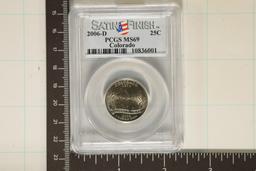 2006-D COLORADO QUARTER PCGS MS69