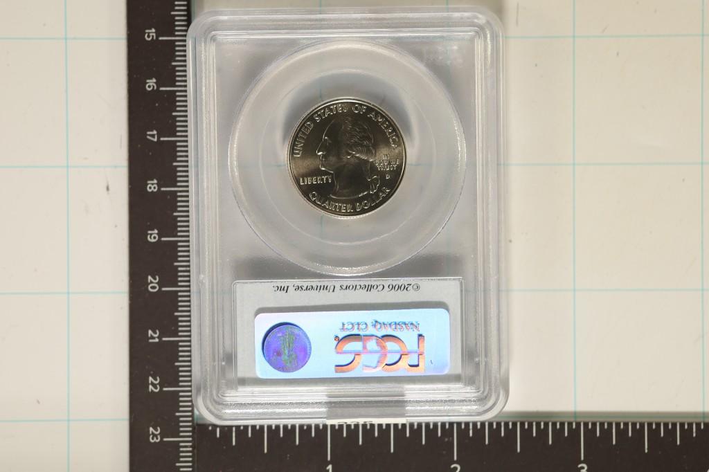 2006-D COLORADO QUARTER PCGS MS69