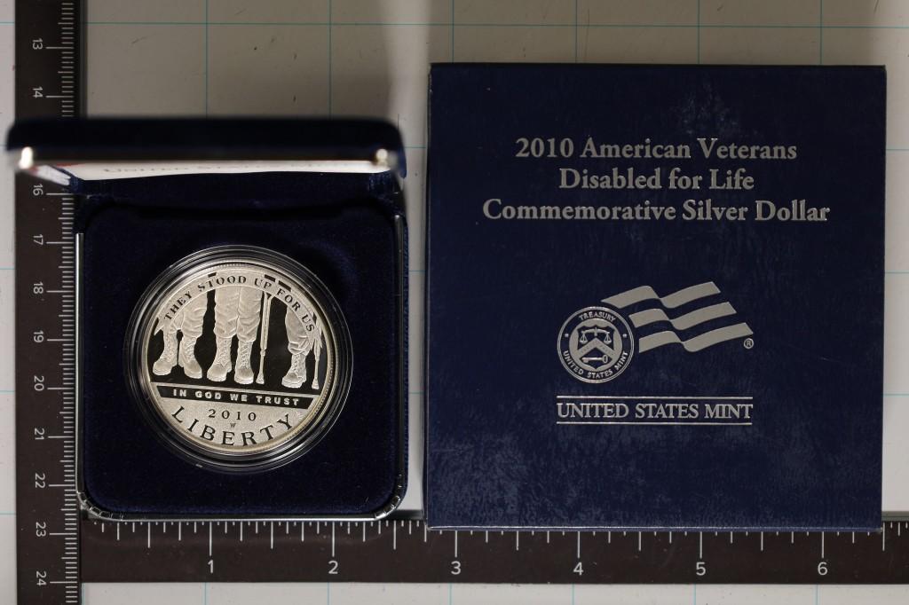 2010-W US PROOF DISABLED AMERICAN VETERANS FOR