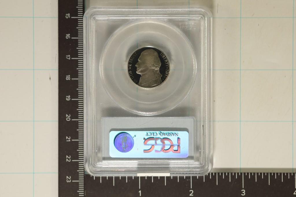 2004-S KEELBOAT NICKEL PCGS PR69 DCAM