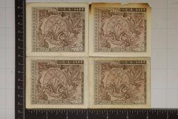 4-JAPANESE MILITARY PAYMENT CERTS. 2-10 SEN AND