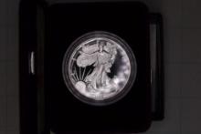 1995-P PROOF AMERICAN SILVER EAGLE WITH CERT