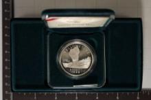 1999-P US PROOF SILVER DOLLAR YELLOWSTONE
