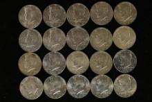 1966 SOLID DATE $10 ROLL OF 40% SILVER JFKS