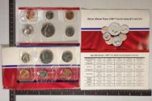 1987 US MINT SET (UNC) P/D (WITH ENVELOPE)