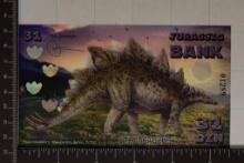 2015 JURASSIC BANK 31 DIN POLYMER BILL STEGOSAURUS