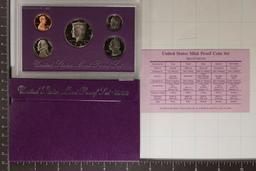 1993 US PROOF SET (WITH BOX) WITH CERTIFICATE