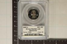 2005-S MINNESOTA QUARTER PCGS PR69 DCAM