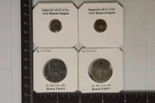 4-ROMAN ANCIENT COINS