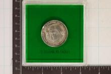 .47 OZ. FLIGHT OF APOLLO 11 STERLING ROUND