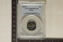 2005-S BISON NICKEL PCGS PR69 DCAM