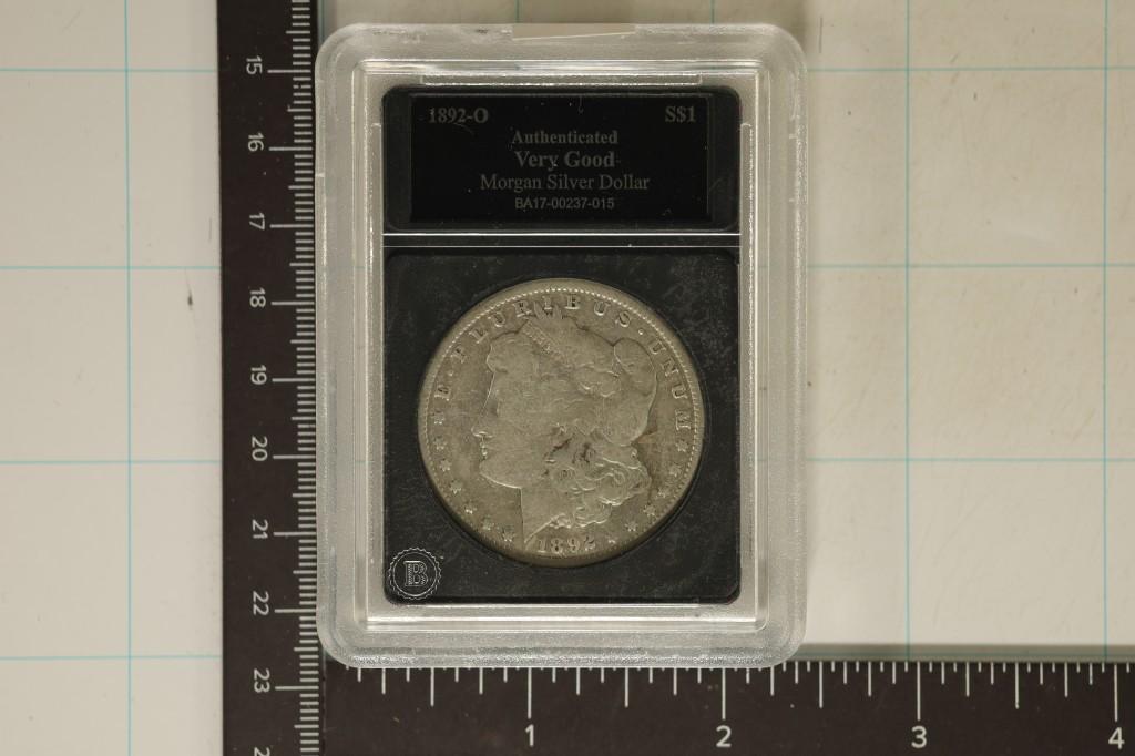 1892-O MORGAN SILVER DOLLAR