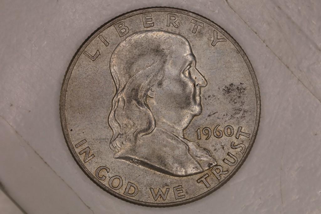 1960-D SILVER FRANKLIN HALF DOLLAR