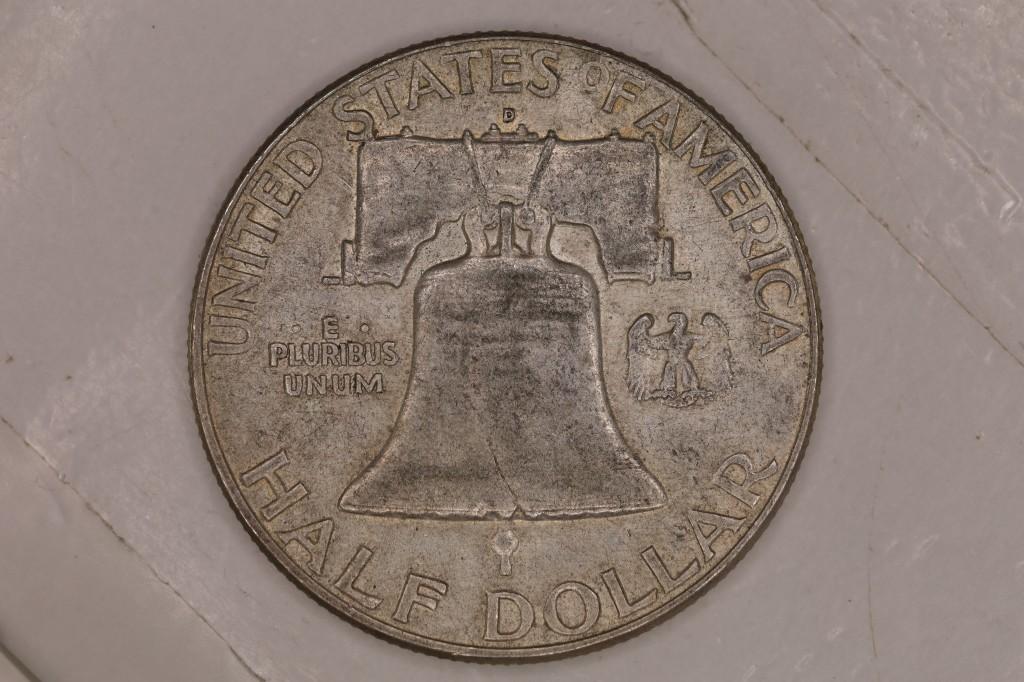 1960-D SILVER FRANKLIN HALF DOLLAR