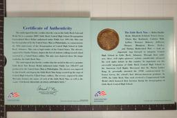 US LITTLEROCK COIN & MEDAL SET FEATURING: 2007-P