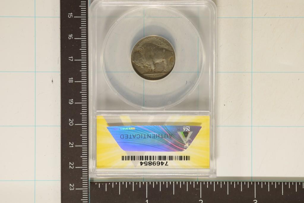 1919-S BUFFALO NICKEL ANACS AG3 DETAILS CLEANED