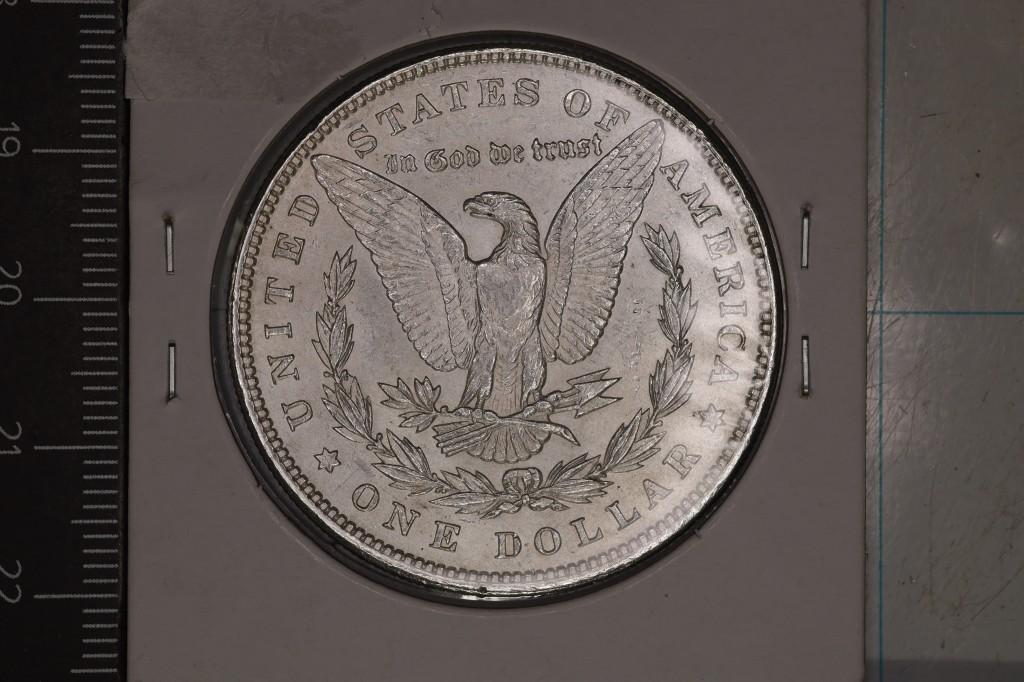 1896 MORGAN  SILVER DOLLAR AU/UNC