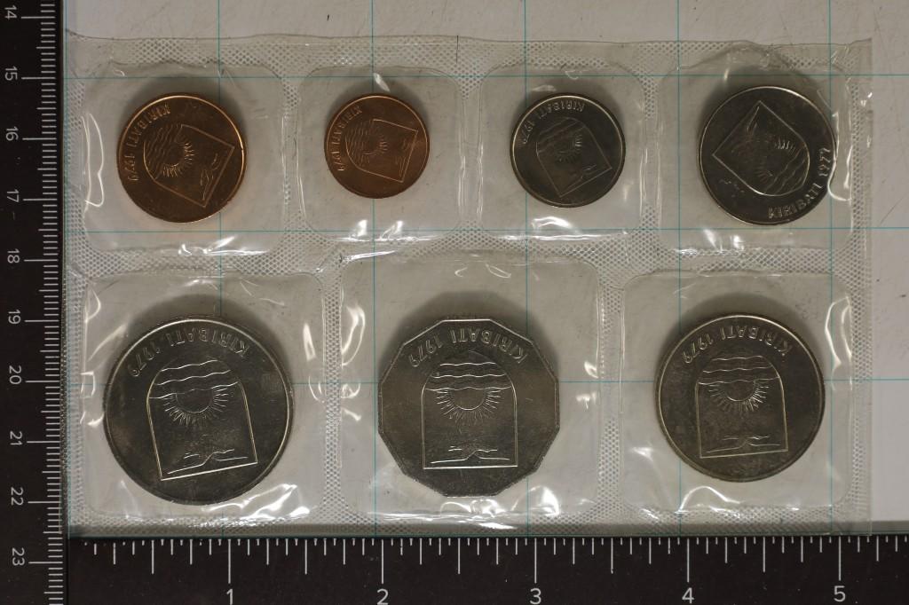 1979 KIRIBATI 7 COIN UNC SET IN SEALED PLASTIC
