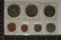 1979 KIRIBATI 7 COIN UNC SET IN SEALED PLASTIC