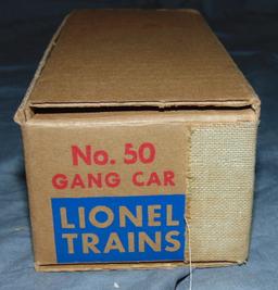 3 Boxed Lionel Motorized Units