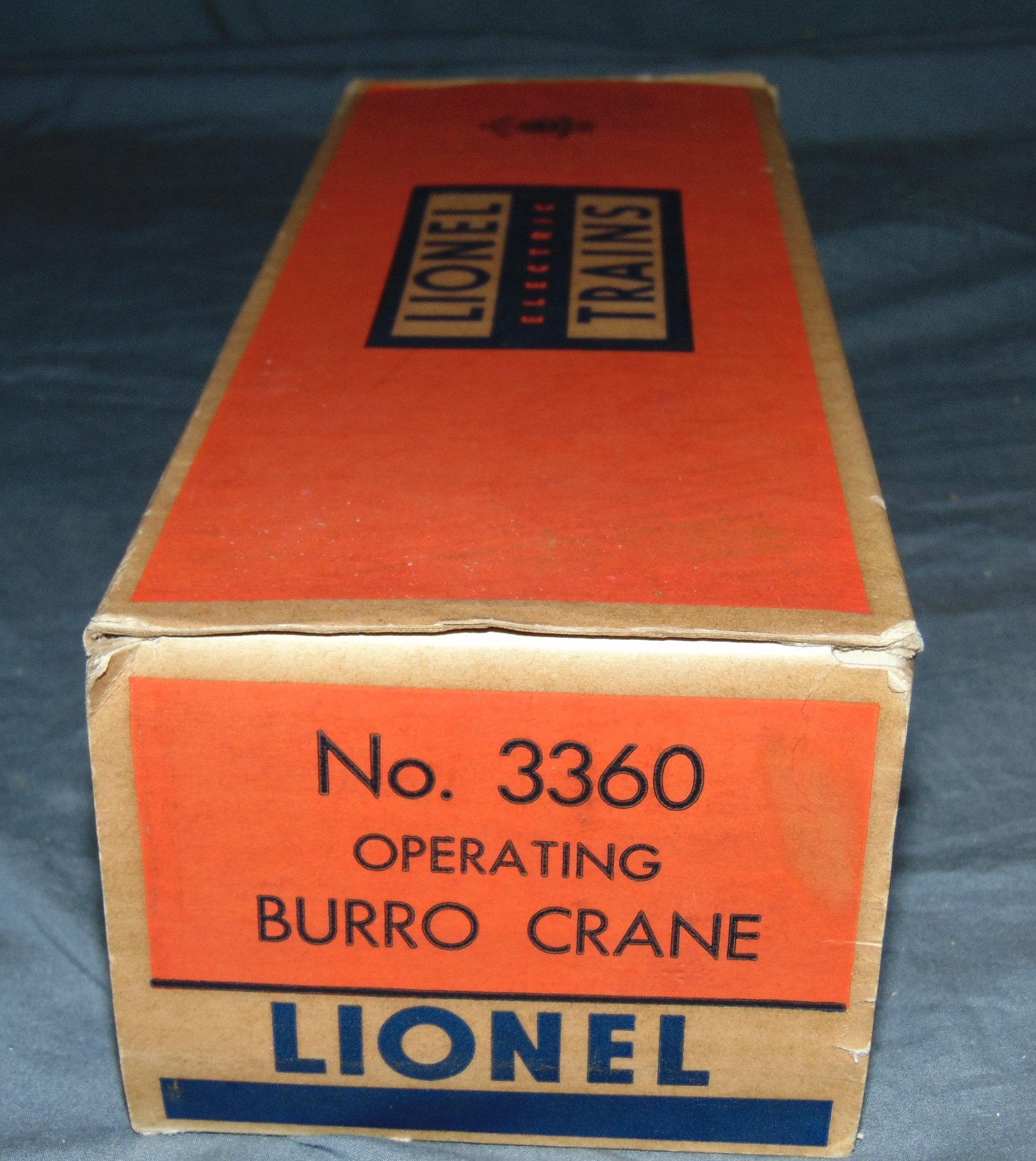 3 Boxed Lionel Motorized Units