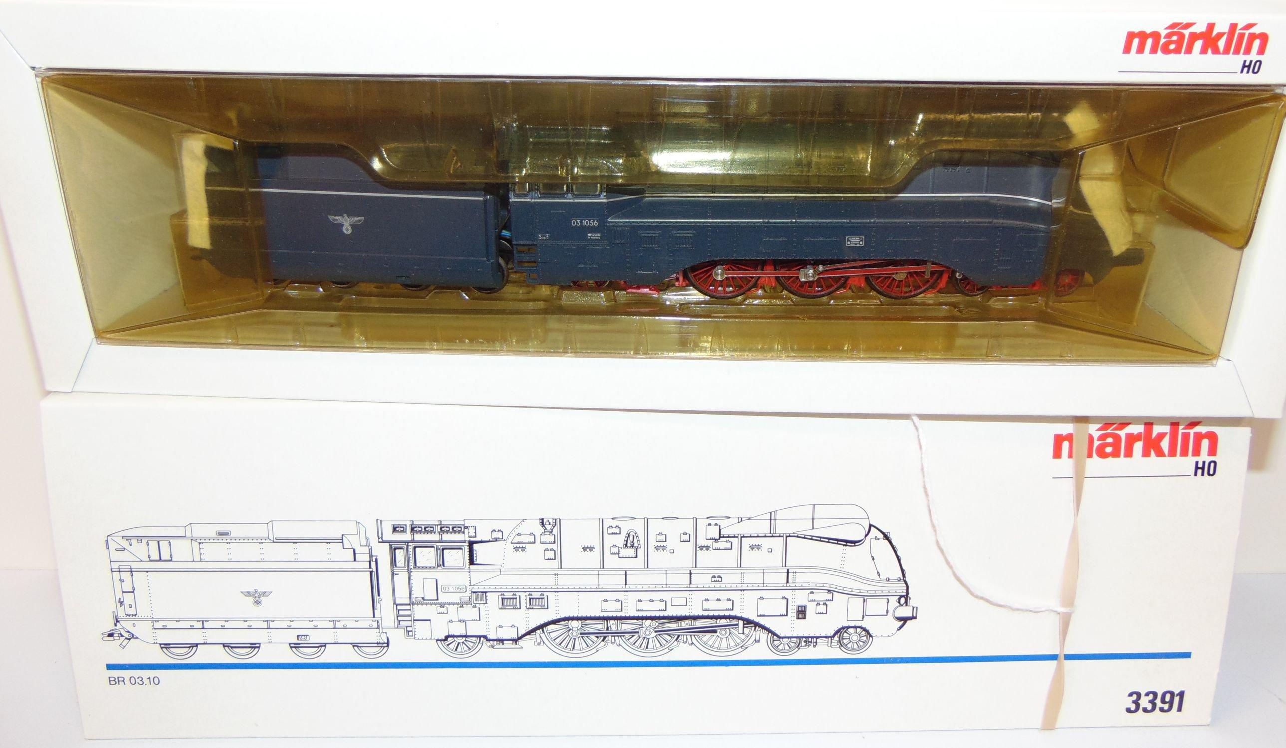 Marklin HO 3391 & 4228 Rheingold Set