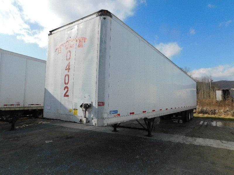 2004 Stoughton 53' x 102" Dry Van Trailer, Air Ride VIN 1DW1A5