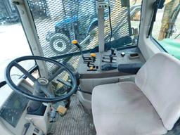 John Deere 6715  Tractor, 2WD, C/H/A, w/ Diamond Side Mower, S/N: A4496351