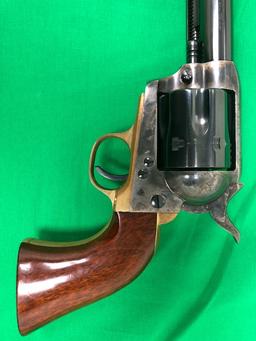 A. Uberti. SAA Cattleman II 1873 CAL. 45 LC revolver w/ Leather  > Holster Marked CS s/n J49273