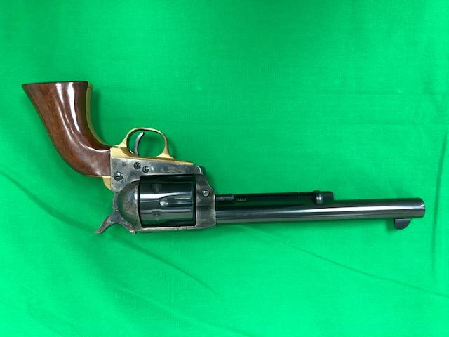 A. Uberti. SAA Cattleman II 1873 CAL. 45 LC revolver w/ Leather  > Holster Marked CS s/n J49273