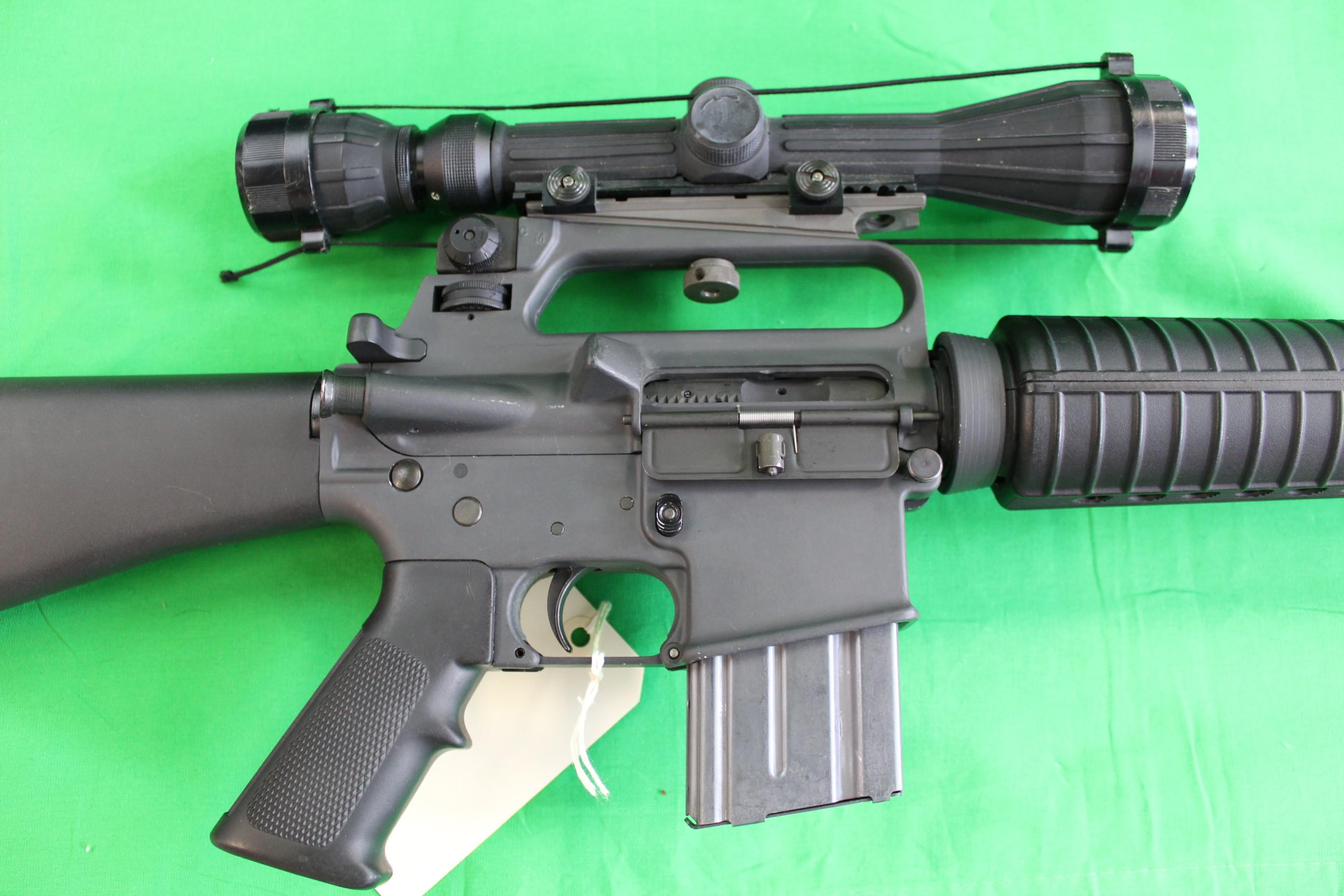 Colt Sporter .223 Match H Bar Semi-Automatic Rifle s/n MH031474, w/ scope