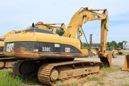 2004 CAT 330CL Hydraulic Excavator w/ 30" Bucket, Solsbee Manual Thumb, 101