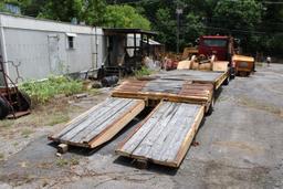 Phelan Single Axle Equipment Trailer, Dual Wheel, w/ Hydraulic Ramps, Dovet