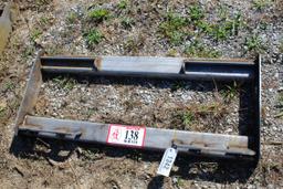 Skid Steer Attach Frame