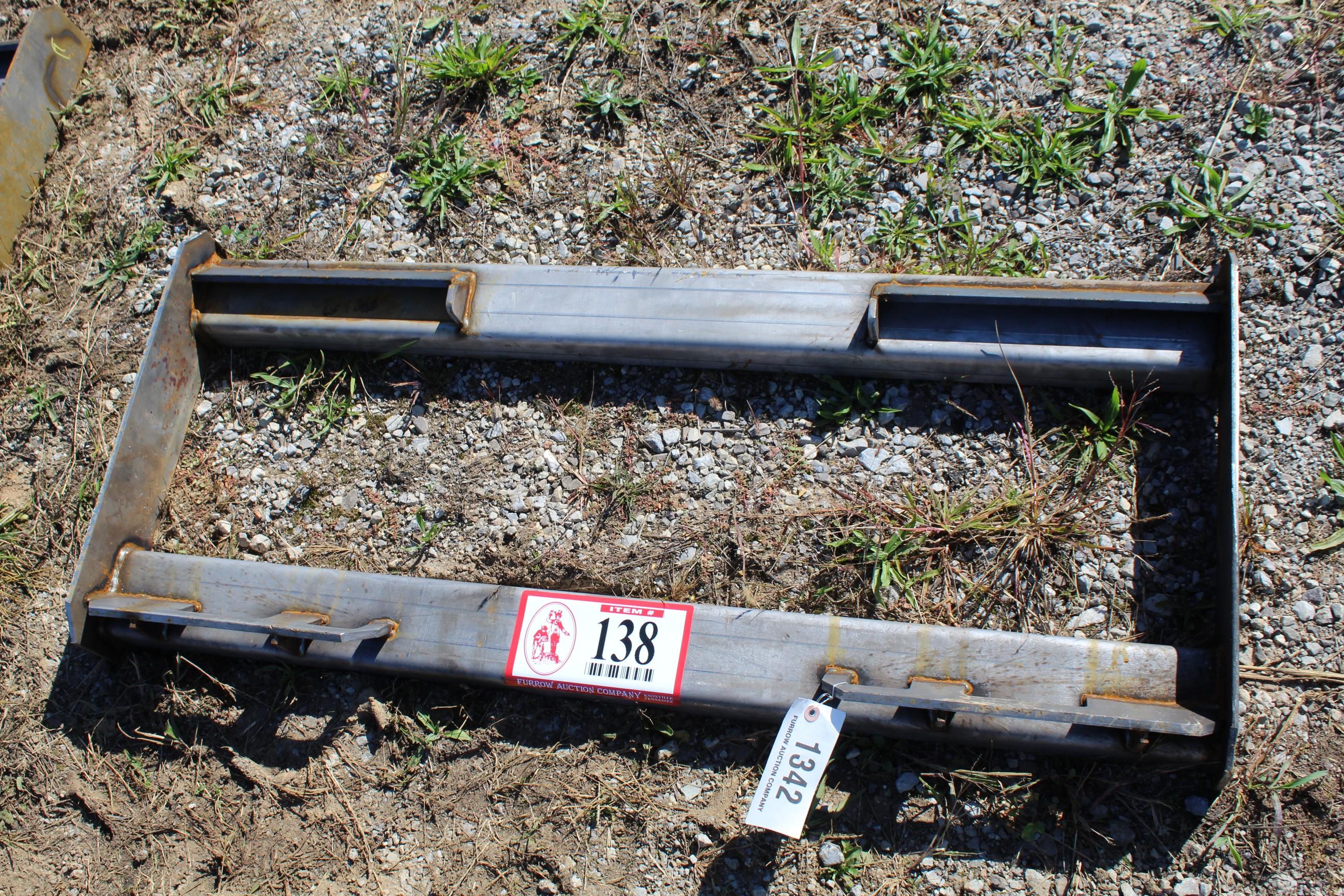 Skid Steer Attach Frame