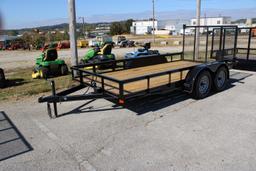 Unused 2020 P&T 14ft Trailer