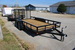 Unused 2020 P&T 14ft Trailer