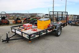2020 P & T 6 x 14 Single Axle Trailer
