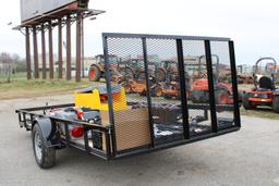 2020 P & T 6 x 14 Single Axle Trailer