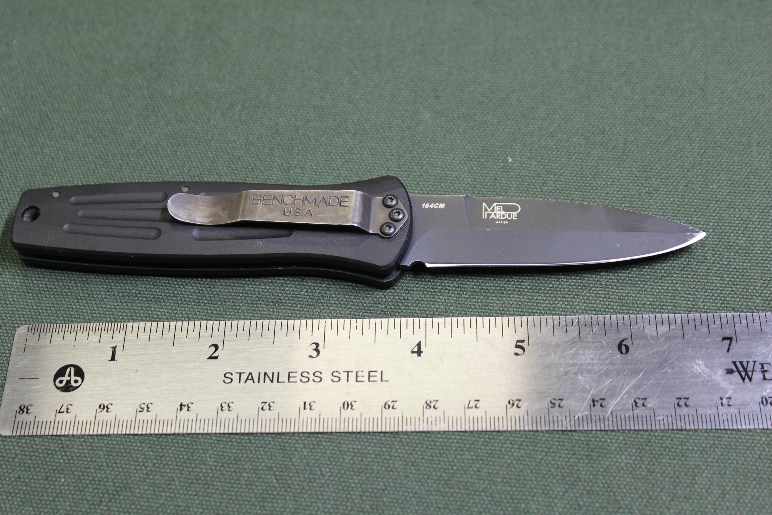 Benchmade USA 3550 154CM Mel Pardue Design