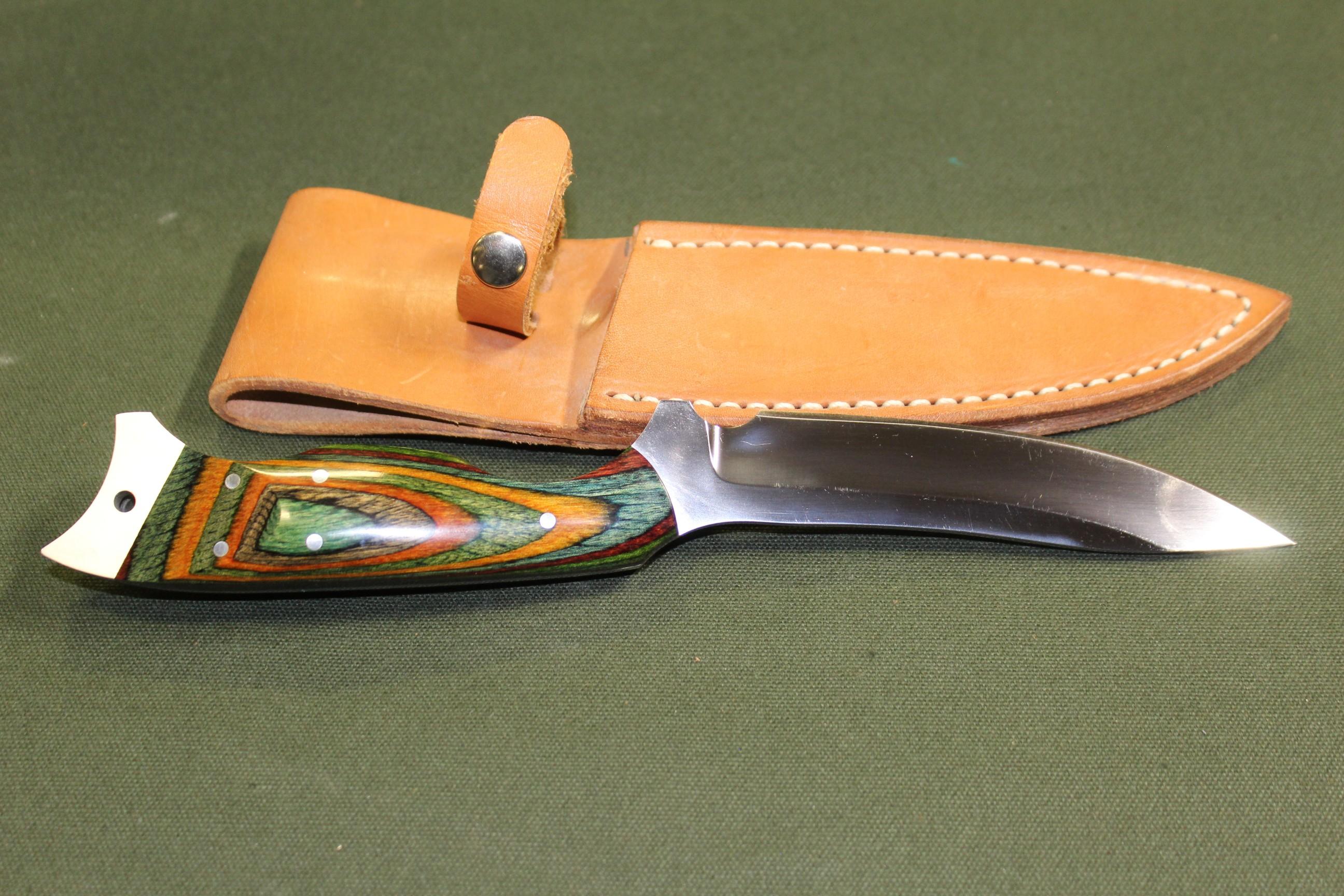 Loveland, CO Barminski Multicolor Wooden Handle Sheath
