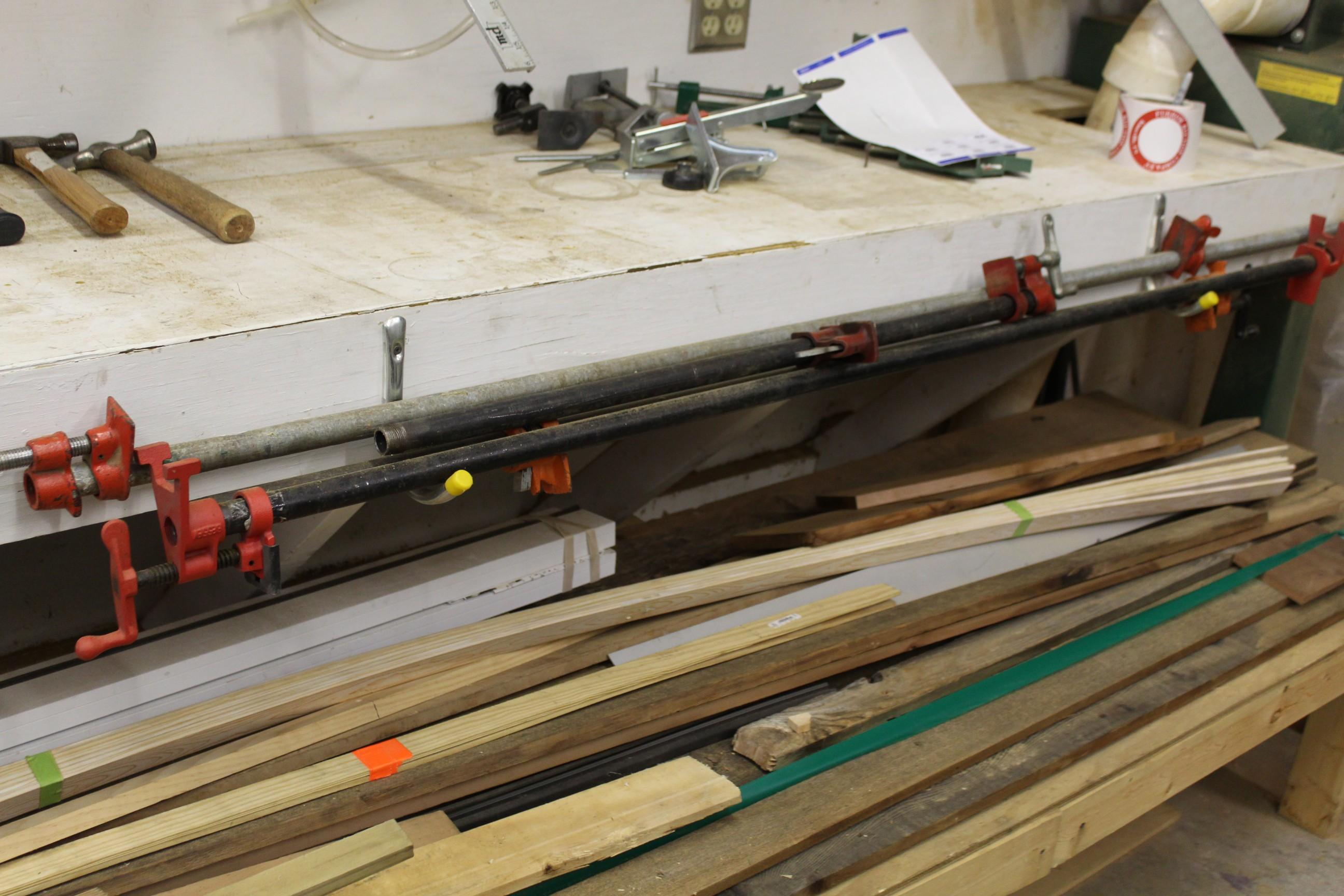 (6) Bar-Type Wood Clamps