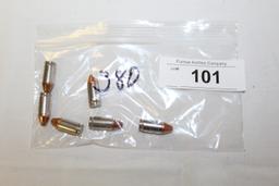 (6) Rounds .380 Ammo