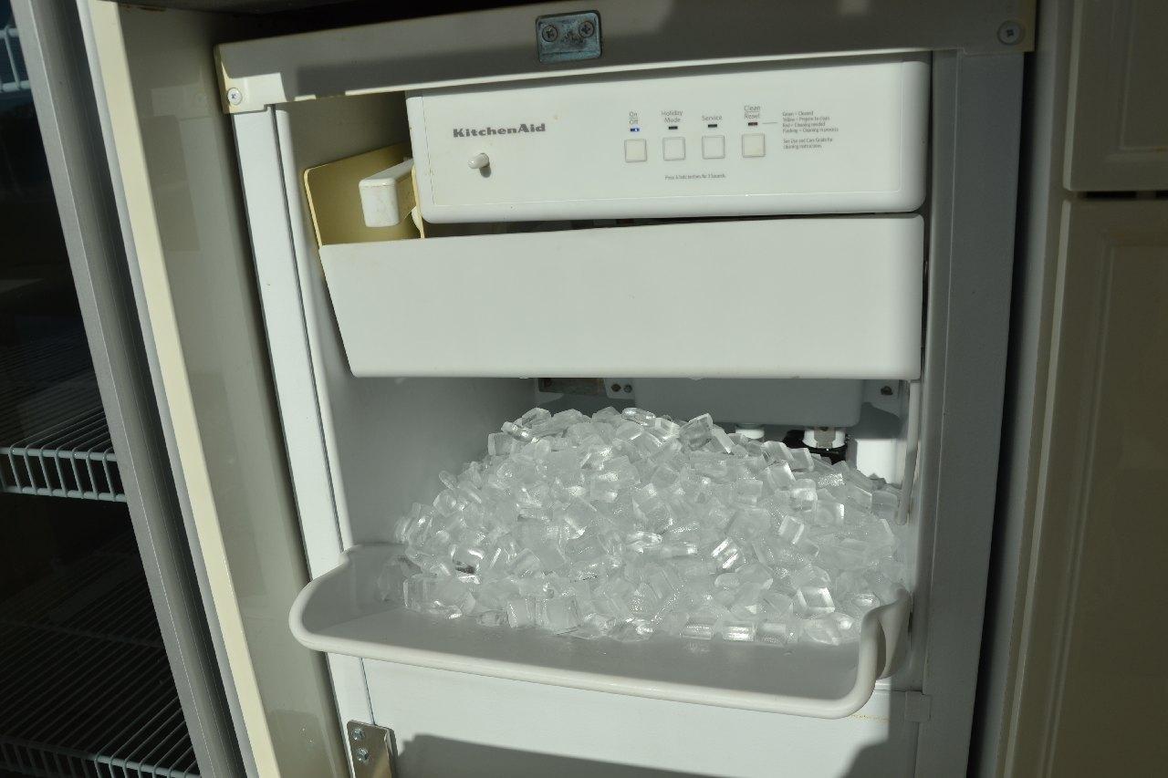 Kitchen Aide Ice Machine, Approx.  34"H x 18"W