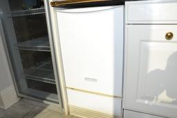 Kitchen Aide Ice Machine, Approx.  34"H x 18"W