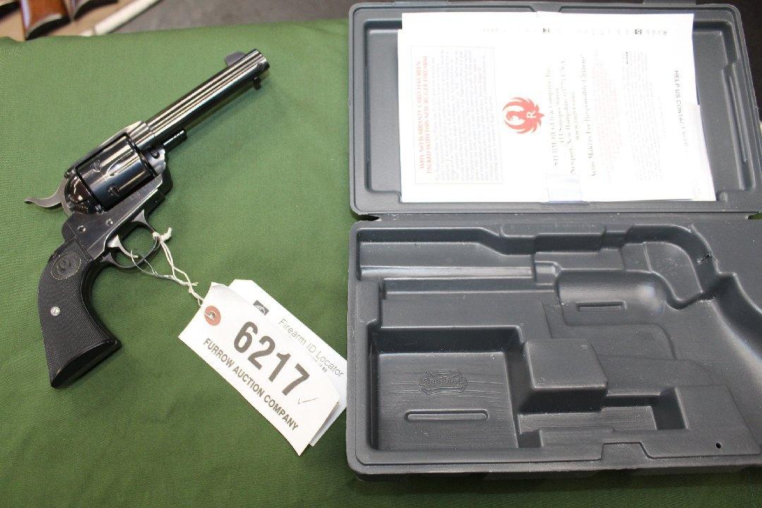 Ruger, New Vaquero 5" barrel, 6 Shot, S/N 510-91749, Caliber - .45 colt.  I