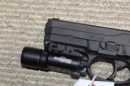 Fnh Usa, Model Fnp-45, .45 Acp, Sure Fire Tactical Light, S/n Fx3u021583. L