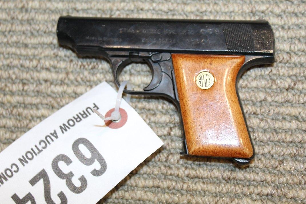 Erma Werke Model Ep 25, .25 Caliber, S/n 05544, Made In Germany. Location: