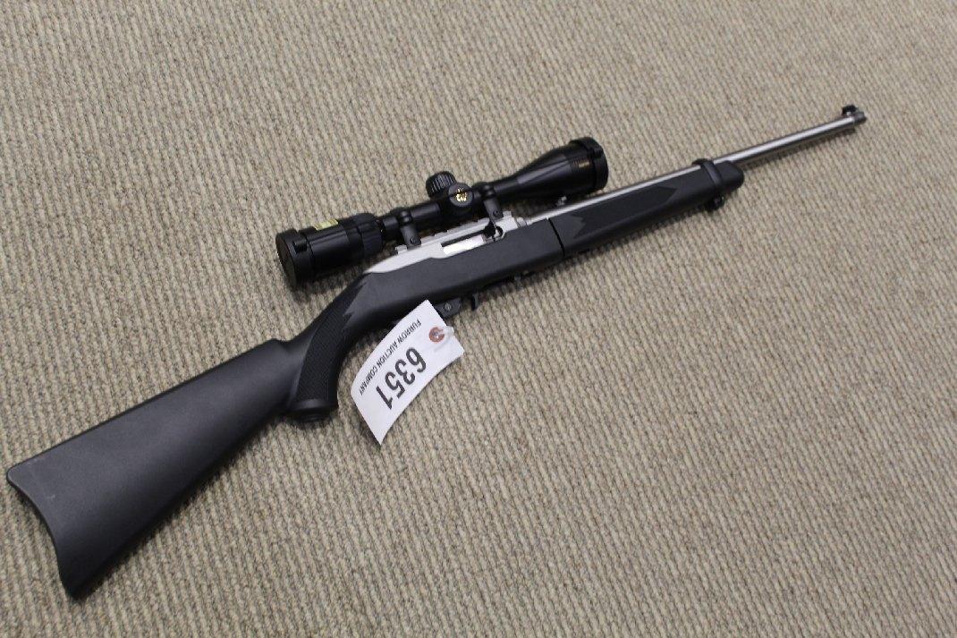 Ruger Model 10/22, Chambered In .22 Lr, With Nikon Pro Staff Rimfire .22 Lr