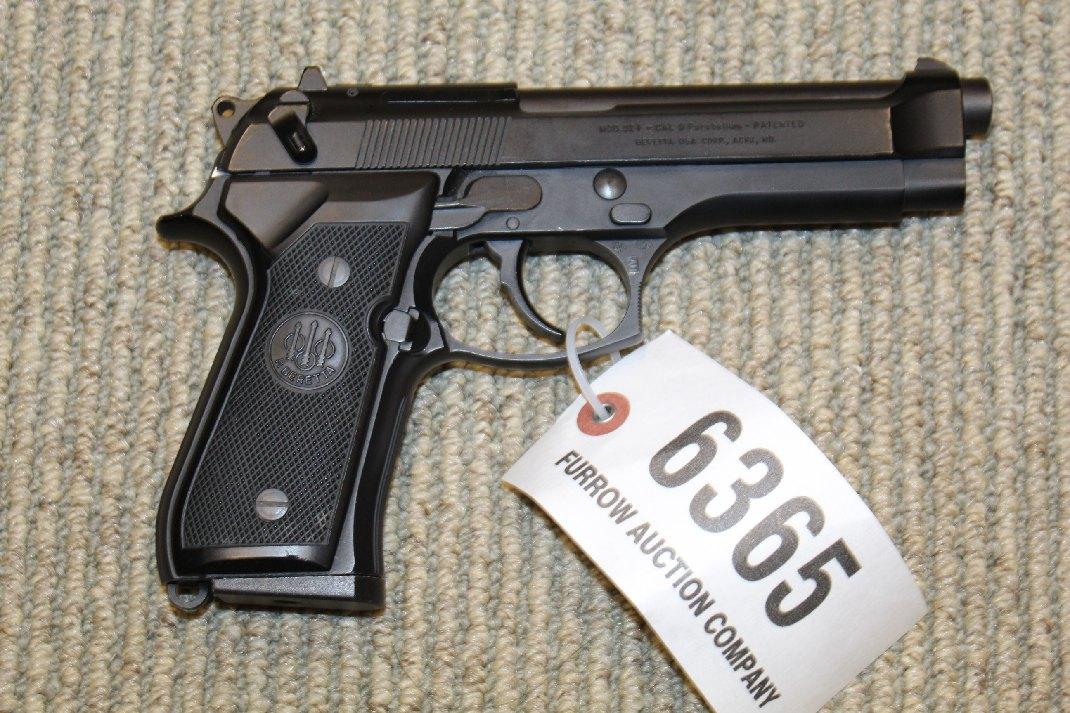 Beretta Model 92f, 9mm, S/n D79086z. Location: Tennessee Silencer, 1471 Shi